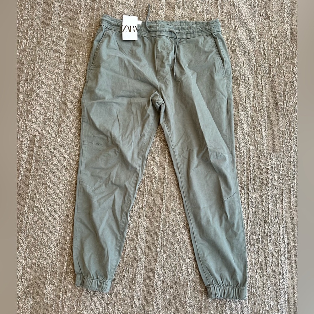 Zara men’s jogger waist pants size XL